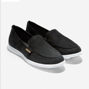 Lightly Worn COLE HAAN Ella Venetian Nubuck Loafer